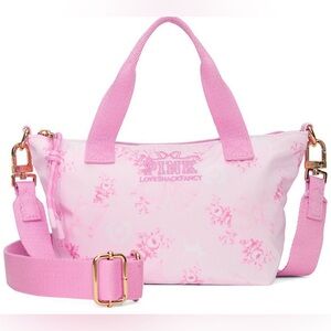 Pink X LoveShackFancy 💗 Beaux Icons Mini Tote Bag